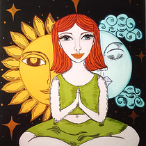 Equilibrio interior. Traditional illustration project by Isabel Rivas - 04.25.2026