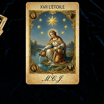 Ilustraciòn DIgital - Tarot. Artificial Intelligence, Concept Art, Creativit, Digital Illustration, Graphic Design, AI Content Creation, AI Design, and Digital Painting project by María Jordán - 04.26.2026
