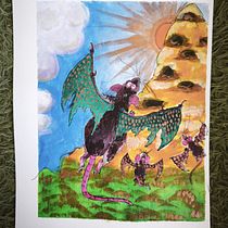 Of Rats and Dragons Ein Projekt aus dem Bereich Malerei mit Acr, l, Design von Figuren und Malerei von bocharovavr - 27.04.2026