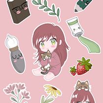 Ilustración Kawaii: Crea Personajes Encantadores. Manga, Character Design, and Traditional illustration project by Lidia López León - 04.27.2026