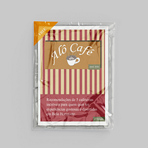 Magazine - Alô Café. Design, Editorial Design, Graphic Design, T, and pograph project by silva_isabelag - 04.27.2026