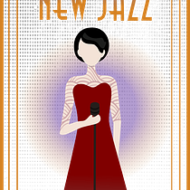 New Jazz . Fine Arts, Poster Design, Traditional illustration, and Digital Illustration project by Yana Ilieva - 04.28.2026