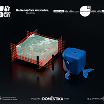 Blue Whale, and it's incredible world Ein Projekt aus dem Bereich 3D, Design von 3-D-Figuren, 3-D-Design, 3-D-Modellierung und Design von Figuren von jrgc_7 - 28.04.2026