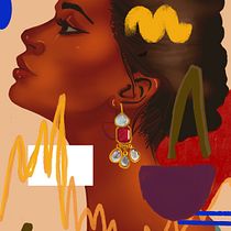 Rythme coloré . Un projet de Illustration numérique, Dessin anatomique , et Dessin de portrait de claudialauretstella - 29.04.2026
