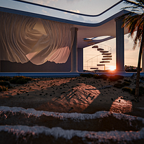 Sunset. 3D, 3D Design, 3D Modeling, ArchVIZ, and Digital Architecture project by alessandrabregadioli - 04.29.2026