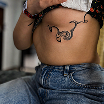 Arte abstrata. Desenho de tatuagens projeto de miguelpedro193 - 30.04.2026