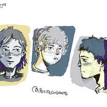 Rascunhos sem Medo. Character Design, Drawing, Traditional illustration, and Pencil Drawing project by Carolina Flor Coester - 04.30.2026