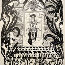  Ixchel, Princess Maya Ein Projekt aus dem Bereich Artistische Zeichnung, Zeichnung und Illustration mit Tinte von Suley Deras - 01.05.2026