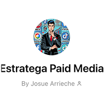 Asistente de GPT para Paid Media. AI Content Creation, and Artificial Intelligence project by josue_30 - 05.01.2026