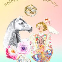 BELIEVE BEYOND THE ORDINARY Ein Projekt aus dem Bereich Bleistiftzeichnung, Traditionelle Illustration und Zeichnen mit Buntstiften von Analisa Moltó Vigon - 02.05.2026