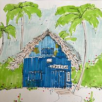 La casa nautica Ein Projekt aus dem Bereich Architektonische Illustration, Zeichnung, Illustration mit Tinte, Sketchbook und Skizzenentwurf von Margarita Belorukova - 03.05.2026