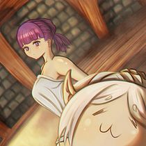 Fern y Frieren en las aguas termales . Character Design, Comic, Digital Illustration, Traditional illustration, and Manga project by imjeff2903 - 05.04.2026