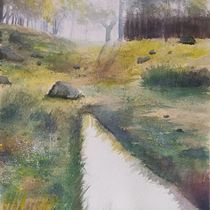 Paisaje con acuarelas Ein Projekt aus dem Bereich Bildende Künste, Malerei und Aquarellmalerei von Sergio Cantolla - 09.05.2026