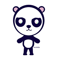 Panda Kawaii  Ein Projekt aus dem Bereich Design, Design von Figuren, Traditionelle Illustration, Vektorillustration und Manga von Daniel Fernandes - 12.05.2026