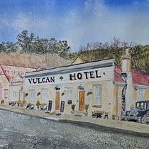Otago girls trip!. Architectural Illustration, Drawing, Naturalistic Illustration, Painting, and Watercolor Painting project by Sue - 05.14.2026