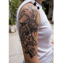 Proyecto de compocision en el cuerpo . Desenho digital, Ilustração digital, Desenho, Ilustração tradicional, e Desenho de tatuagens projeto de josemiguelcamposvargas411 - 14.05.2026