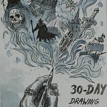 Sketch Journey: 30 Days Challenge. Ilustração tradicional, Design de personagens, Artes plásticas, Esboçado, Criatividade, Desenho a lápis, Desenho, Pintura em aquarela, Desenho de retrato, Desenho realista, Desenho artístico, Ilustração infantil, Ilustração botânica, Ilustração arquitetônica, Desenho anatômico, Ilustração com tinta, Ilustração naturalista, Pintura guache, e Desenho com lápis de cor projeto de eddy ferchichi - 15.05.2026