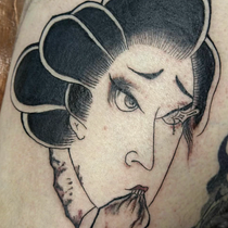 NAMAKUBI . Tattoo Design project by Romi - 05.18.2026