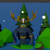 Low Poly Character. 3D Character Design, Video Games, 3D, 3D Modeling, and Game Design project by Satria Nugraha - 05.21.2026