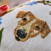 Practicando con la pintura de aguja Ein Projekt aus dem Bereich Handwerk und Stickerei von Marissa Brunella Zapata López - 22.05.2026
