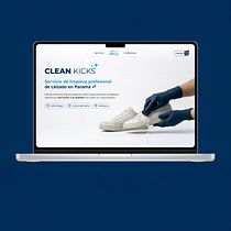 Diseño de Web Responsive / Clean Kicks. Digital Design, Digital Product Design, UX / UI, and Web Design project by Valeria González - 05.24.2026
