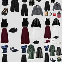Kuro Chic: mis looks para un fin de semana en Kioto . % Agustina Luján Bader Manjón tarafından hazırlanan Tasarım, Ve Moda Tasarımı projesi - 05.25.2026