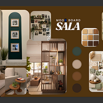 Sala de estar.. Color Theor, Interior Architecture, Interior Decoration & Interior Design project by Karina Silba - 05.26.2026