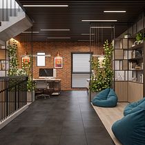 Render e iluminación interior de oficina Ein Projekt aus dem Bereich Architektur, Digitale Architektur, Innenarchitektur und ArchVIZ von Daniela Jarrín Sánchez - 27.05.2026