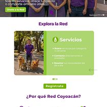 Red Coyoacán.. Br, ing e Identidade, Teoria da cor, Design, Gestão de design, Design digital, Design editorial, Design gráfico, Design de logotipo, Tipografia, e Desenho tipográfico projeto de Liliana Ávila - 28.05.2026