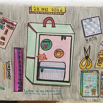 My Crafting bag. Sketching, Creativit, Drawing, and Sketchbook project by dianaoktavin - 05.30.2026