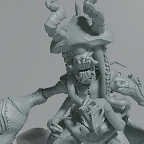 kraken para una campaña de Dungeons & Dragons. 3D Modeling, 3D, 3D Character Design, Sculpture, Video Games, Concept Art, and Character Design project by Javier Salcedo Meneses - 06.05.2026