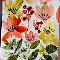 Bound by Freedom. Botanical Illustration, Painting, and Watercolor Painting project by ohlijun - 06.05.2026