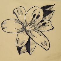 Tatuaje floral Ein Projekt aus dem Bereich Tattoodesign von Theo Valentín Cabrera Casas - 06.06.2026