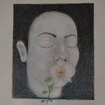 SERENITÀ. Pencil Drawing, Artistic Drawing, Portrait Drawing, Traditional illustration, and Colored Pencil Drawing project by Chiara Amanzi - 06.07.2026