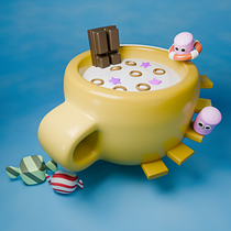 Practica final. 3D, 3D Modeling, and 3D Design project by kastiklk - 06.11.2026