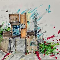 Casa do chefe Ein Projekt aus dem Bereich Architektonische Illustration, Zeichnung, Illustration mit Tinte, Sketchbook und Skizzenentwurf von andre_r_saggin - 13.06.2026