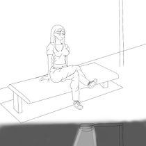 Blokeo artístico y emocional . Character Design, Comic, Digital Illustration, Traditional illustration, and Manga project by 리아 나 - 06.15.2026