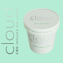 Cloud CBD ice cream. Br, ing, Identit, Graphic Design, Stor, telling, T, pograph, T, pograph, and Design project by Nathalie Moreau - 06.18.2026