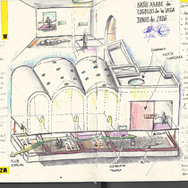 BAÑOS ARABES. Architecture, Sketching, Drawing, and Architectural Illustration project by PACO RODRIGUEZ - 06.21.2026