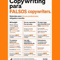 Copywriting para falsos copywriters. Advertising, Communication, Cop, writing, Stor, and telling project by Beatriz García Ferrer - 06.22.2026
