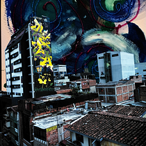 Medellín con cielo moviéndose Ein Projekt aus dem Bereich Bildende Künste, Malerei, Traditionelle Illustration und Aquarellmalerei von Jhoana Ronceria Alba - 22.06.2026