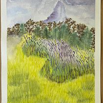 A walk in the Glasshouse Mountains. Fine Arts, Painting, Traditional illustration, Watercolor Painting, Arts, and Crafts project by Sue - 06.24.2026