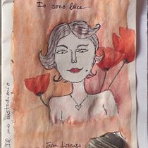 Mi custodiario. Painting, Sketching, Pencil Drawing, Watercolor Painting, and Sketchbook project by Begoña Colmenero Niño - 06.26.2026