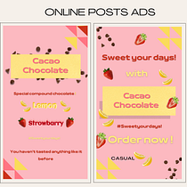 Posts for chocolate brand ads & visual identity. Advertising, Marketing, Copywriting, Creativity, and Content Writing project by reemreeem122 - 06.29.2026
