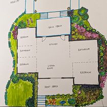 Designing a Maximalist Garden Ein Projekt aus dem Bereich Architektonische Illustration, Innendesign, L, schaftsbau und Raumgestaltung von Amruta Prakash - 30.06.2026