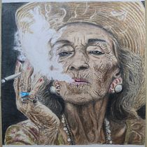 Proyecto final Retrato realista con lápices de colores. Artes plásticas, Desenho a lápis, Ilustração tradicional, Desenho, Desenho de retrato, Desenho realista, Desenho artístico, e Desenho com lápis de cor projeto de Marta - 30.06.2026