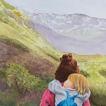 Mabel y Alba. Fine Arts, Painting, and Watercolor Painting project by David Miguélez López - 06.30.2026