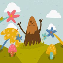 Proyecto Final: Ilustración y Creación de GIF. Animação 2D, Animação de personagens, Desenho digital, Design de personagens, Ilustração tradicional, Ilustração digital e Ilustração animada projeto de Paola Castaneda - 02.07.2026