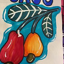 Caju docinho . Sketching, Creativit, Drawing, Traditional illustration, and Sketchbook project by liviadiassilva123 - 07.02.2026