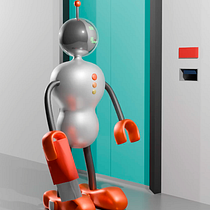 Daily Struggles also Happens with Robots Ein Projekt aus dem Bereich Motion Graphics, 3D, Bildbearbeitung, VFX, Animation von Figuren, Fotoretuschierung, 3-D-Animation, 3-D-Modellierung und Design von 3-D-Figuren von Sérgio Oliveira - 03.07.2026